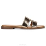 mujer Naturalizer cuero bronce sandalia fama RTZ4T289 - Imagen 2