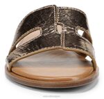 mujer Naturalizer cuero bronce sandalia fama RTZ4T289 - Imagen 5