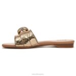 mujer Naturalizer cuero bronce sandalia santiago RTZ4T490 - Imagen 3
