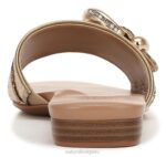 mujer Naturalizer cuero bronce sandalia santiago RTZ4T490 - Imagen 6