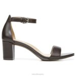 mujer Naturalizer cuero caoba sandalia de vestir vera RTZ4T4 - Imagen 2