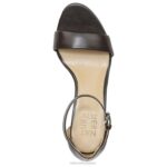mujer Naturalizer cuero caoba sandalia de vestir vera RTZ4T4 - Imagen 4