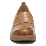 mujer Naturalizer cuero caramelo mocasines con suela dentada Darry RTZ4T165 - Imagen 5