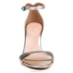 mujer Naturalizer cuero champán Sandalia vestir violeta 27 edit RTZ4T140 - Imagen 5
