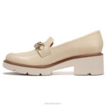 mujer Naturalizer cuero crema vainilla holgazán RTZ4T153 - Imagen 3