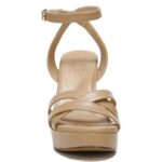mujer Naturalizer cuero de abedul sandalia de vestir mallory RTZ4T493 - Imagen 5