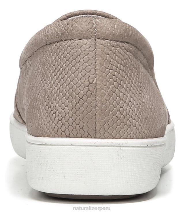 mujer Naturalizer cuero de avena marianne slip en la zapatilla de deporte RTZ4T514 - Imagen 6