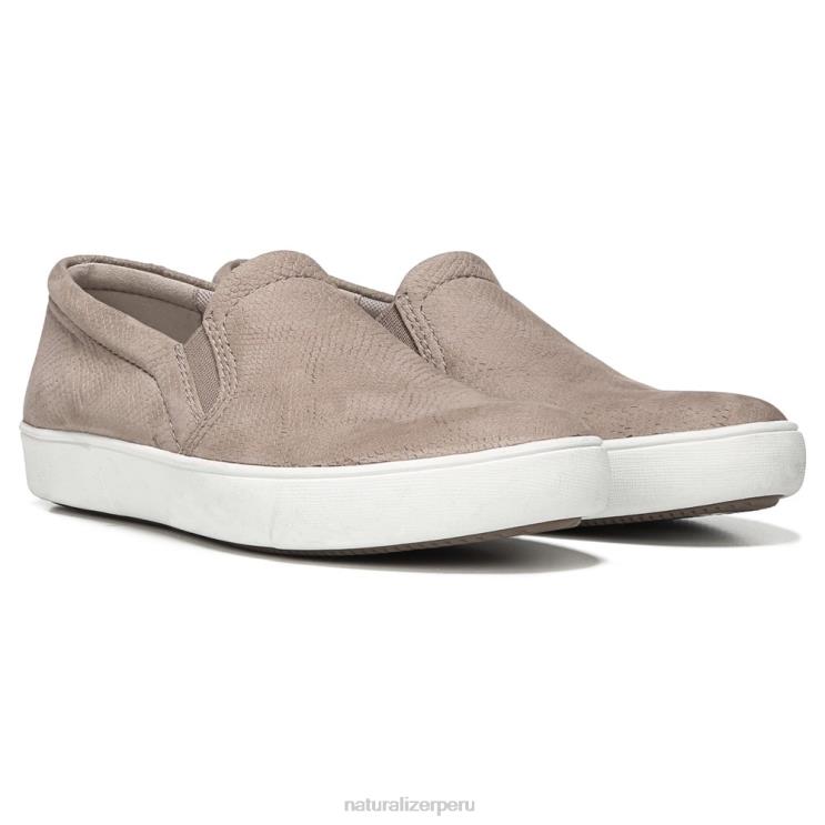 mujer Naturalizer cuero de avena marianne slip en la zapatilla de deporte RTZ4T514 - Imagen 1