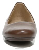 mujer Naturalizer cuero de cacao bailarinas maxwell RTZ4T178 - Imagen 5