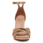 mujer Naturalizer cuero de caramelo sandalia de vestir lizbeth RTZ4T221 - Imagen 5