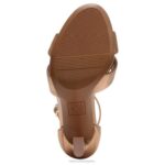 mujer Naturalizer cuero de caramelo sandalia de vestir lizbeth RTZ4T221 - Imagen 7