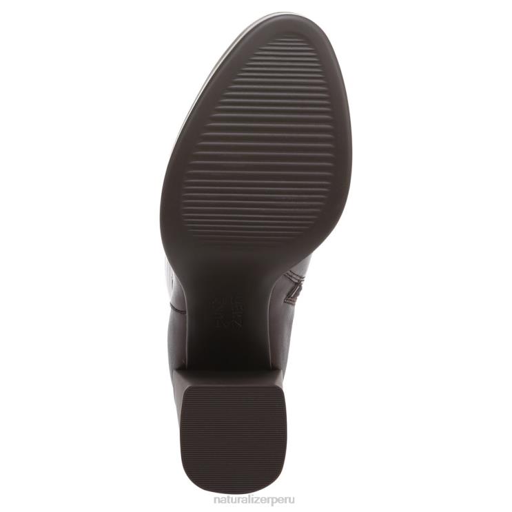 mujer Naturalizer cuero de chocolate bota alta hasta la rodilla gen n align RTZ4T375 - Imagen 7