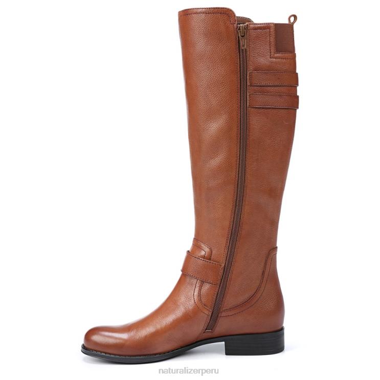 mujer Naturalizer cuero de pan de plátano botas hasta la rodilla jessie RTZ4T279 - Imagen 3