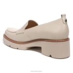 mujer Naturalizer cuero de piel de porcelana mocasines con suela dentada Darry RTZ4T166 - Imagen 8