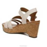 mujer Naturalizer cuero de porcelana sandalia con cuña cynthia RTZ4T368 - Imagen 8