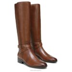 mujer Naturalizer cuero de sidra bota de montar rena RTZ4T251