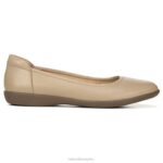 mujer Naturalizer cuero desnudo plana flexible RTZ4T569 - Imagen 2