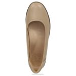 mujer Naturalizer cuero desnudo plana flexible RTZ4T569 - Imagen 4