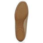 mujer Naturalizer cuero dorado claro bailarinas maxwell RTZ4T186 - Imagen 7