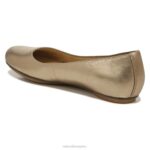mujer Naturalizer cuero dorado claro bailarinas maxwell RTZ4T186 - Imagen 8