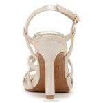 mujer Naturalizer cuero dorado claro sandalia de vestir luisa RTZ4T227 - Imagen 6