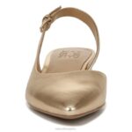 mujer Naturalizer cuero dorado oscuro bancos puntiagudos planos RTZ4T87 - Imagen 5
