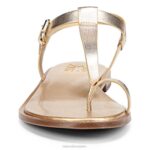 mujer Naturalizer cuero dorado oscuro sandalia fifi RTZ4T357 - Imagen 5
