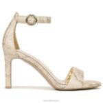 mujer Naturalizer cuero dorado sandalia de vestir kinsley RTZ4T46 - Imagen 2