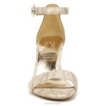 mujer Naturalizer cuero dorado sandalia de vestir kinsley RTZ4T46 - Imagen 5