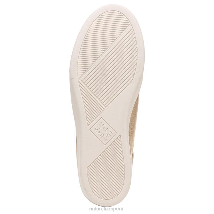 mujer Naturalizer cuero dorado tenis morrison 2.0 con cordones RTZ4T94 - Imagen 7
