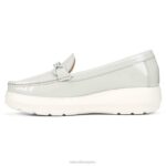 mujer Naturalizer cuero gris mocasín luanna RTZ4T39 - Imagen 3