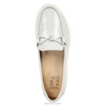 mujer Naturalizer cuero gris mocasín luanna RTZ4T39 - Imagen 4