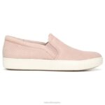 mujer Naturalizer cuero malva marianne slip en la zapatilla de deporte RTZ4T512 - Imagen 2
