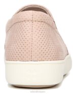 mujer Naturalizer cuero malva marianne slip en la zapatilla de deporte RTZ4T512 - Imagen 6