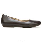 mujer Naturalizer cuero marrón bosque bailarinas maxwell RTZ4T180 - Imagen 2