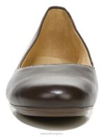mujer Naturalizer cuero marrón bosque bailarinas maxwell RTZ4T180 - Imagen 5