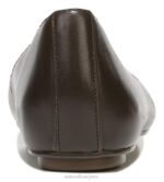 mujer Naturalizer cuero marrón bosque bailarinas maxwell RTZ4T180 - Imagen 6