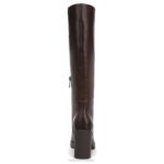 mujer Naturalizer cuero marrón chocolate bota de pantorrilla ancha gen n align RTZ4T629 - Imagen 6