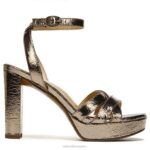 mujer Naturalizer cuero marron luna sandalia de vestir mallory RTZ4T495 - Imagen 2