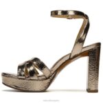 mujer Naturalizer cuero marron luna sandalia de vestir mallory RTZ4T495 - Imagen 3
