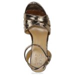 mujer Naturalizer cuero marron luna sandalia de vestir mallory RTZ4T495 - Imagen 4