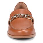 mujer Naturalizer cuero marrón mocasín aserrador RTZ4T402 - Imagen 5