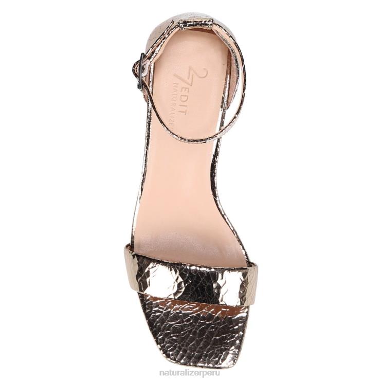 mujer Naturalizer cuero marrón oscuro sandalia de vestir iriss 27 edit RTZ4T117 - Imagen 4