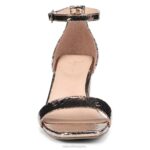 mujer Naturalizer cuero marrón oscuro sandalia de vestir iriss 27 edit RTZ4T117 - Imagen 5