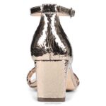 mujer Naturalizer cuero marrón oscuro sandalia de vestir iriss 27 edit RTZ4T117 - Imagen 6
