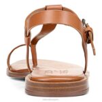 mujer Naturalizer cuero marrón té inglés sandalia fifi RTZ4T358 - Imagen 6