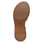 mujer Naturalizer cuero marrón té inglés sandalia rikki RTZ4T616 - Imagen 7