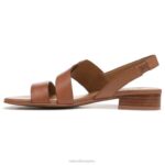 mujer Naturalizer cuero marrón té inglés sandalia RTZ4T245 - Imagen 3