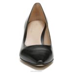 mujer Naturalizer cuero negro 27 editar bomba licia RTZ4T108 - Imagen 5