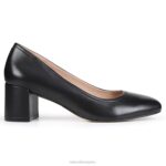 mujer Naturalizer cuero negro 27 editar bomba rebecca RTZ4T415 - Imagen 2